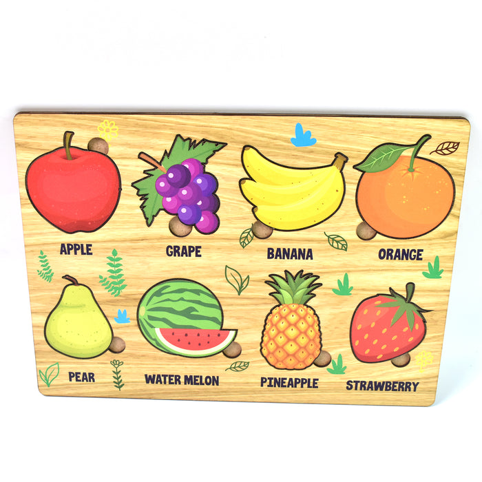 Wooden Puzzle Learning Board Set – Fun & Educational Play for Kids!