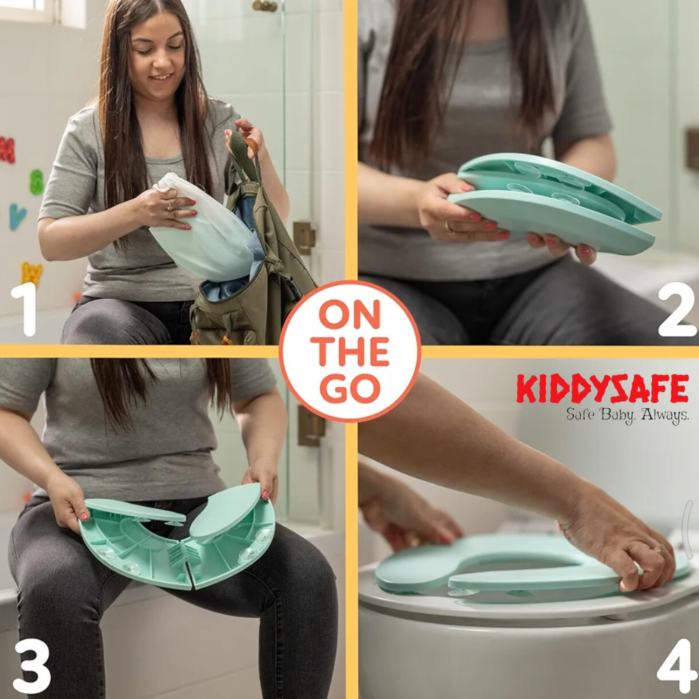 Kids Foldable Potty Seat | For home and travel-KiddySafe Store