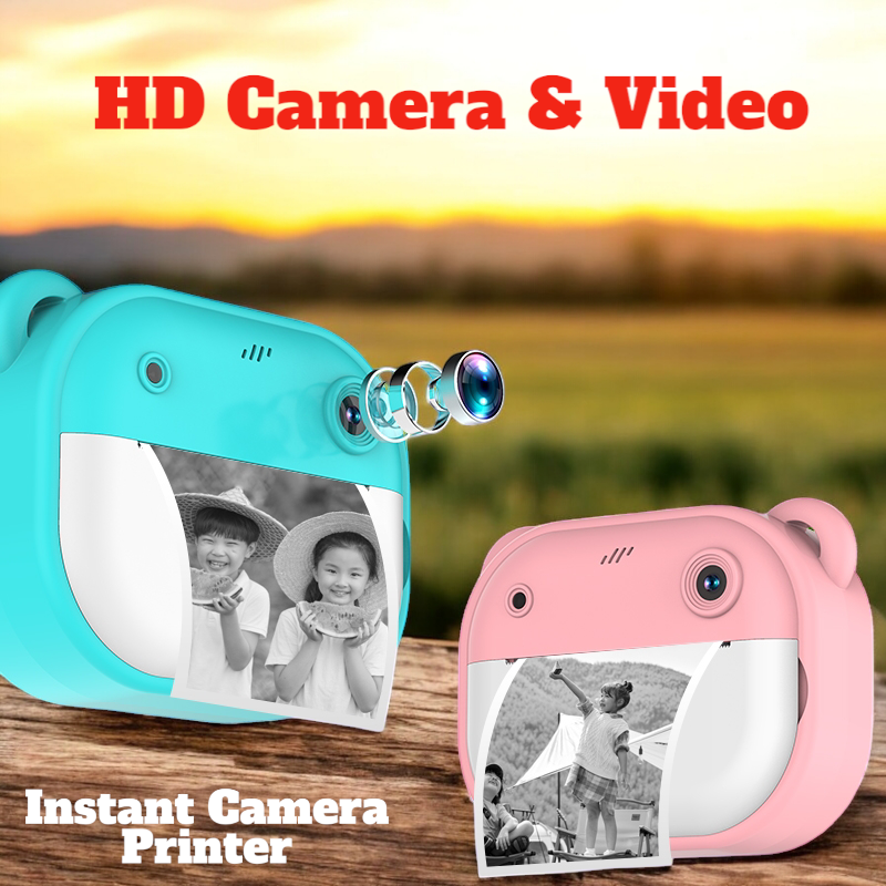 KM5 No Ink Instant Camera Printer | Capture, Print & Cherish Every Moment