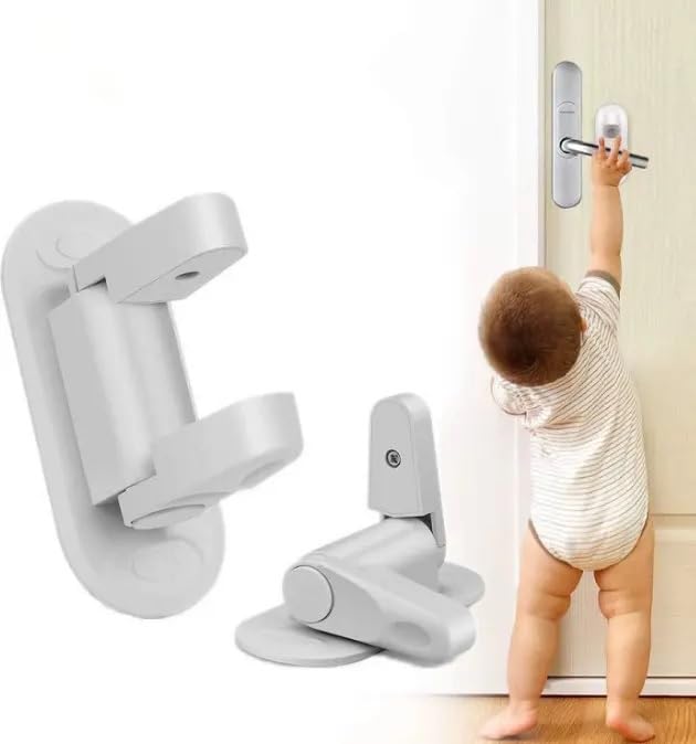 Baby Door Safety - Lever Lock (Pack of 2)