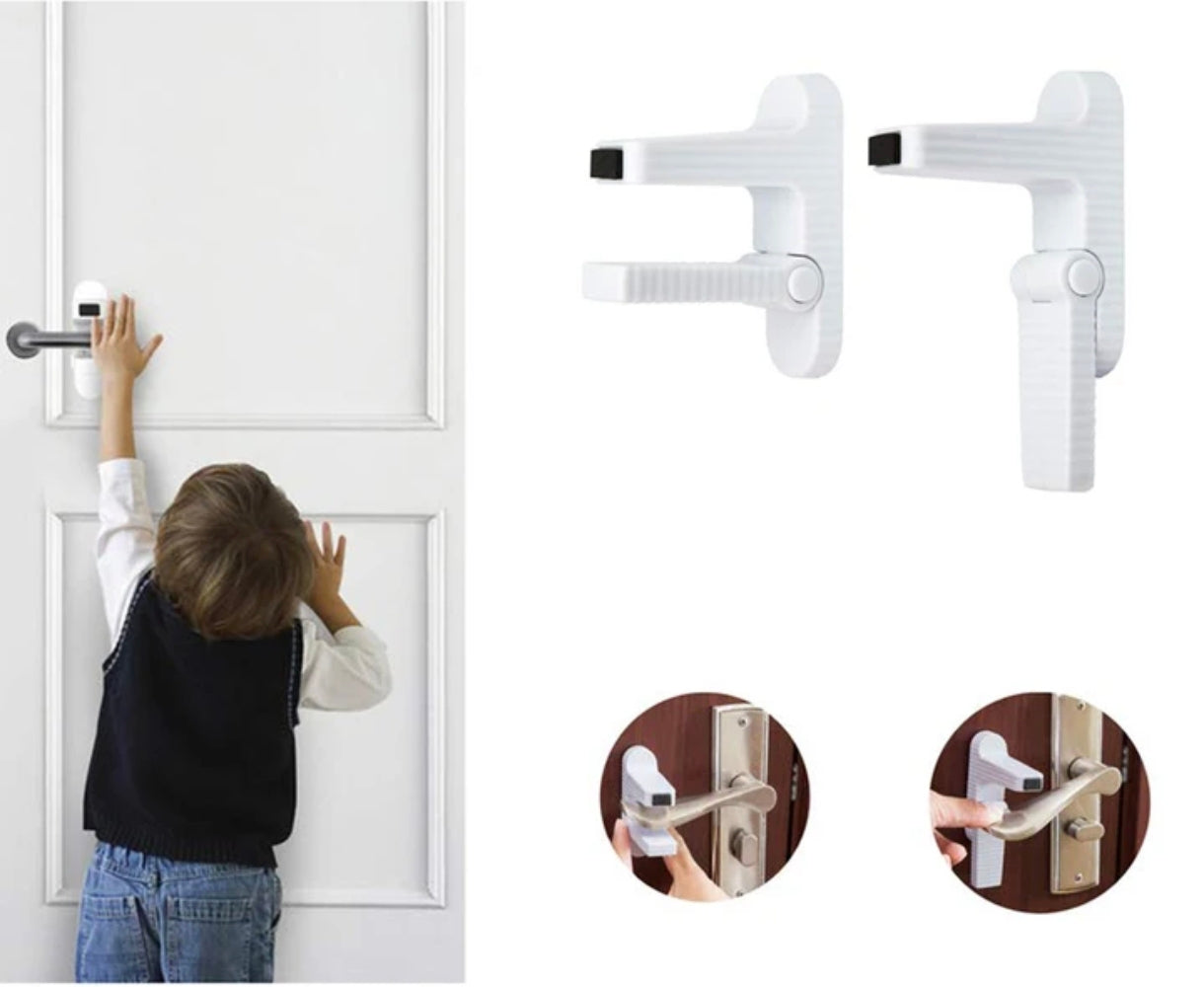 Baby Door Safety - Lever Lock (Pack of 2)