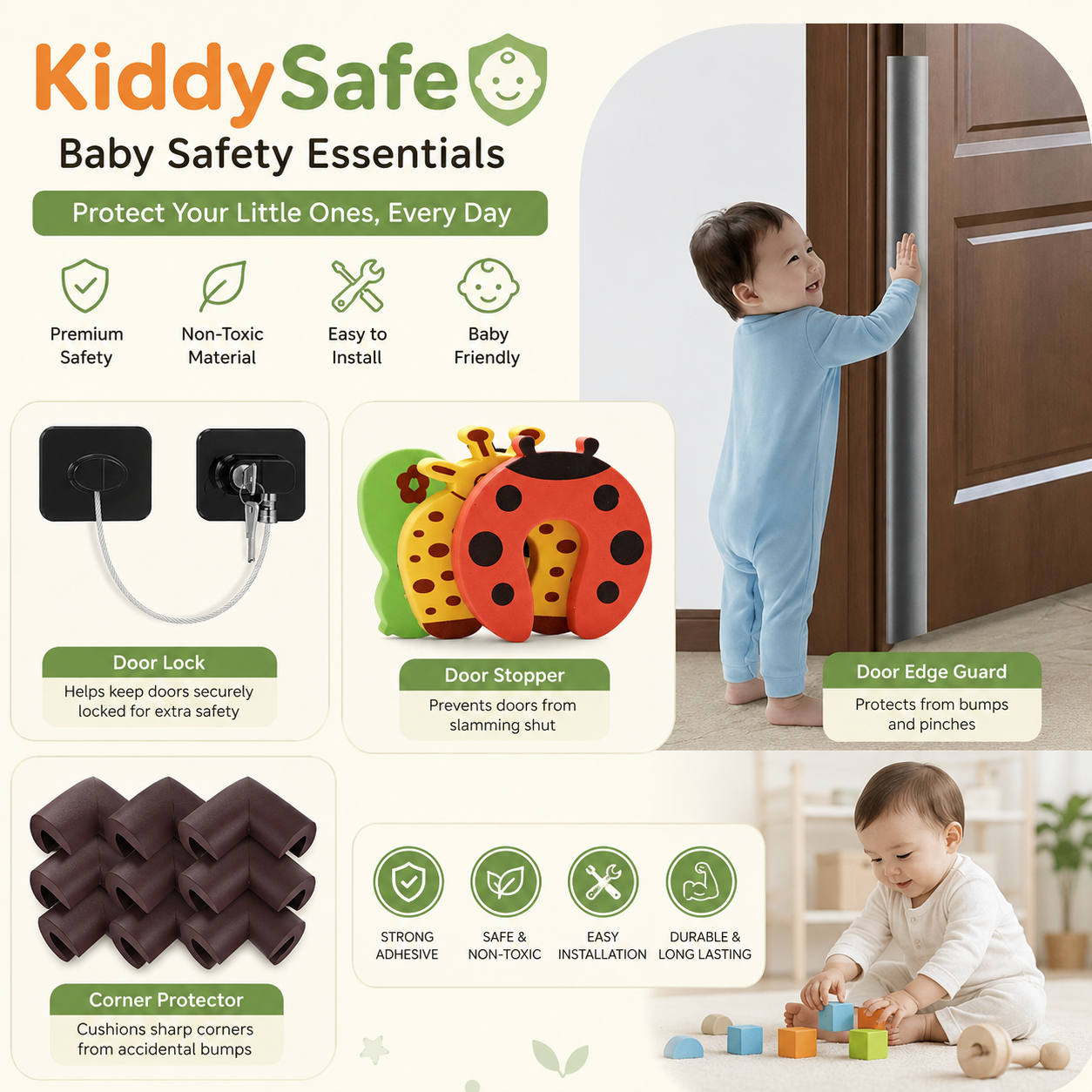 KiddySafe Baby Safety Combo Pack