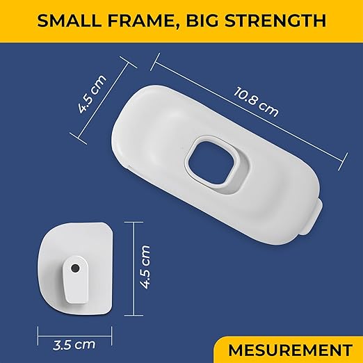 Kiddysafe Baby Safety Rotatable Cabinet Double Lock for Drawers, Cabinets, Fridge